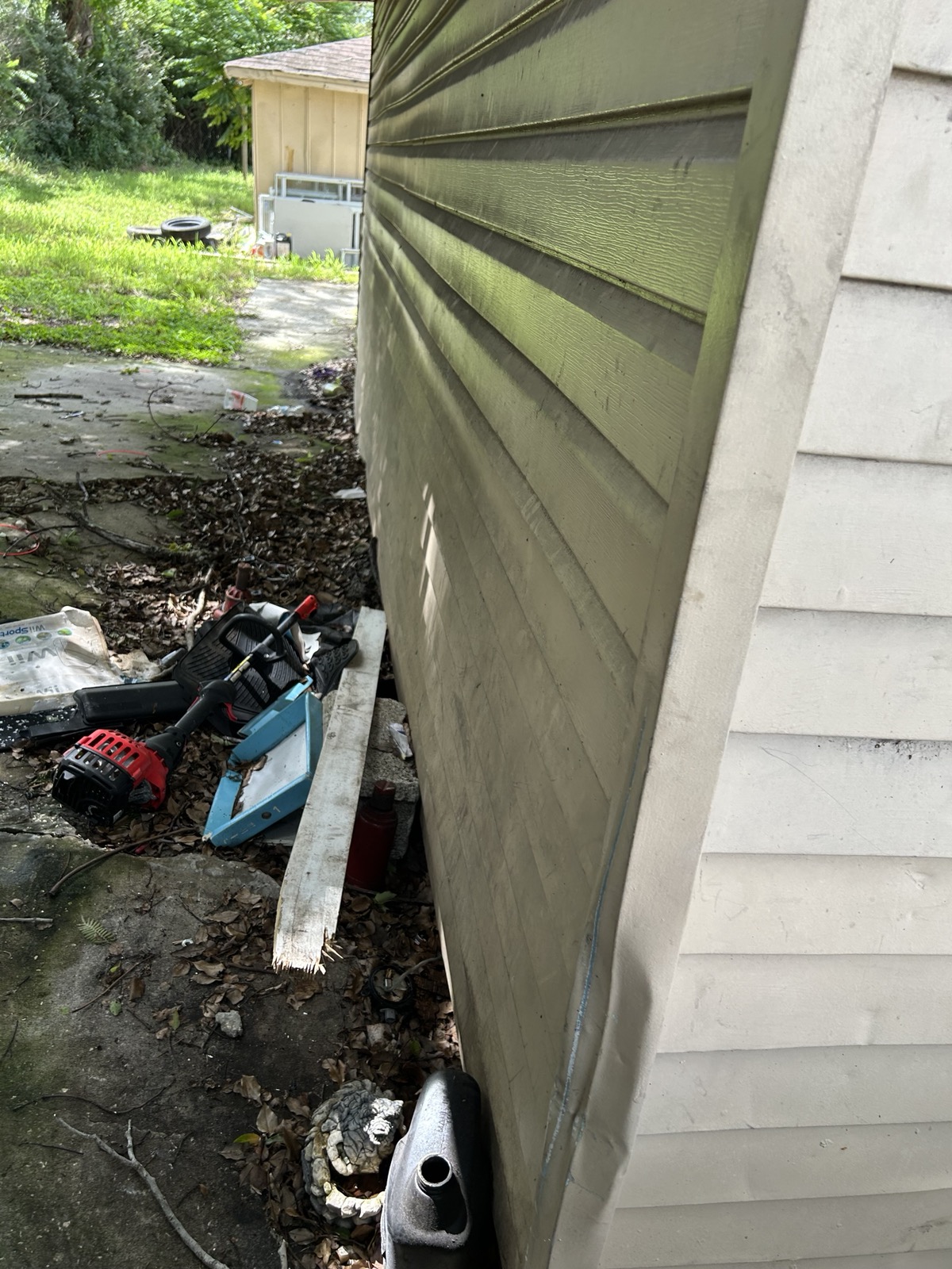 Siding detail